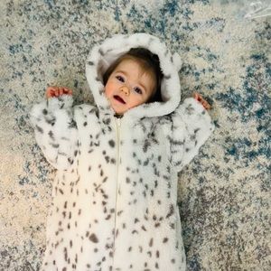 Girls winter envelope 6-12 months